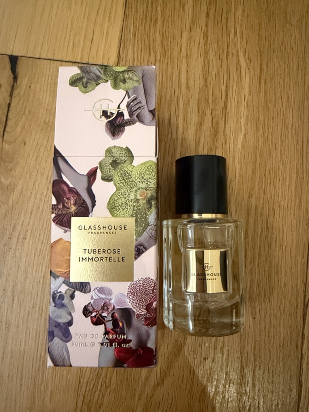 NEW Glasshouse Fragrances Tuberose Immortelle - 30 ml